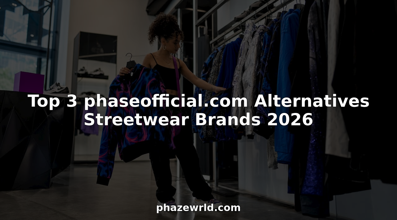 Woman browsing streetwear hoodie in boutique