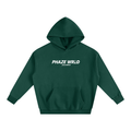 Phaze Wrld Oversize Curved Hoodie Eden Green