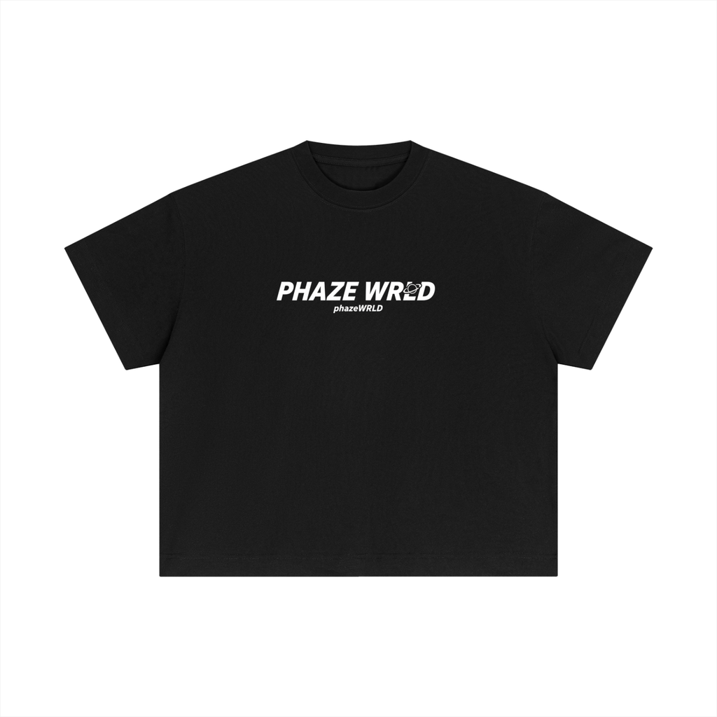 Phaze Wrld Overflow Tee Cotton Boxy T-Shirt