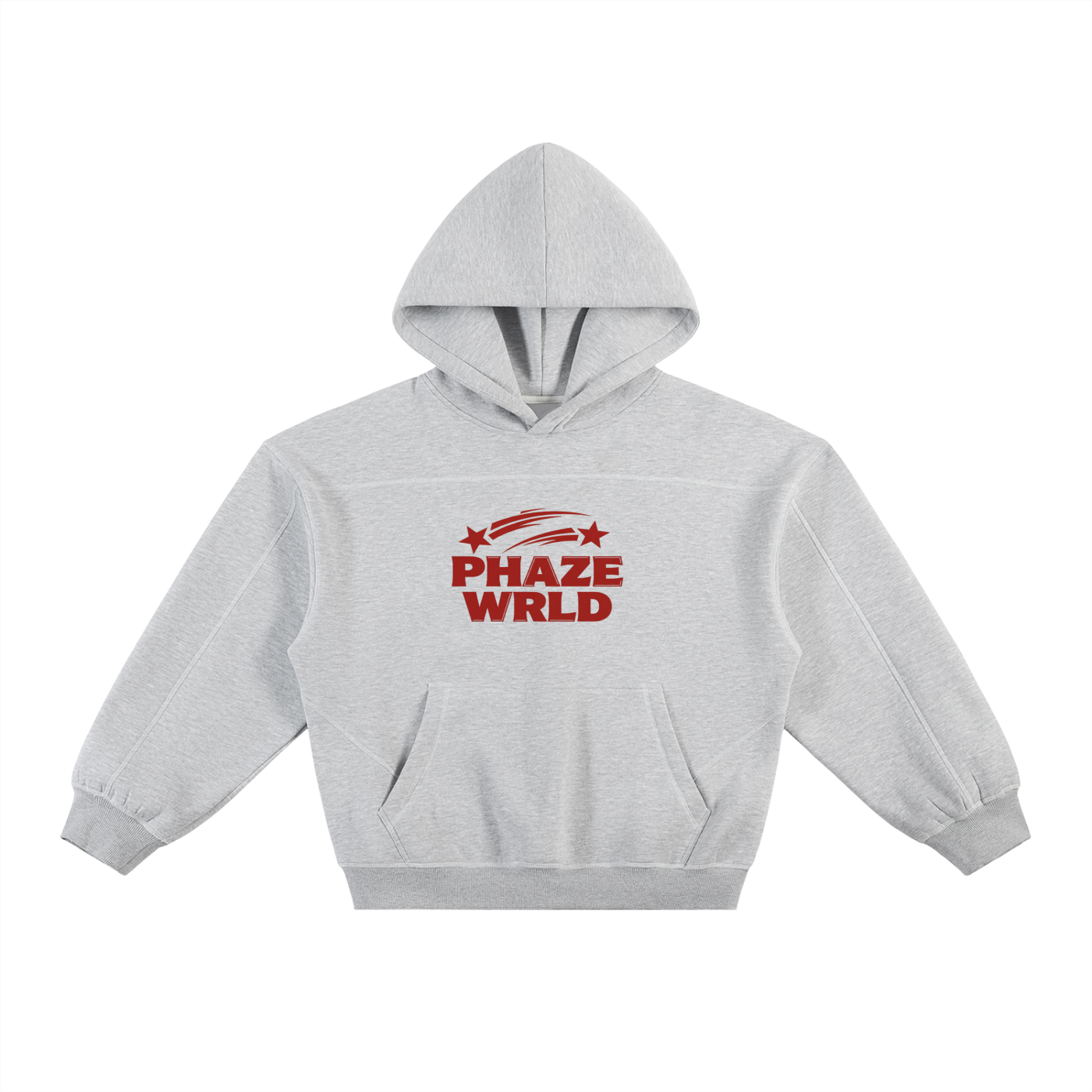 Phaze Wrld Rewound Star Shooter Boxy Hoodie