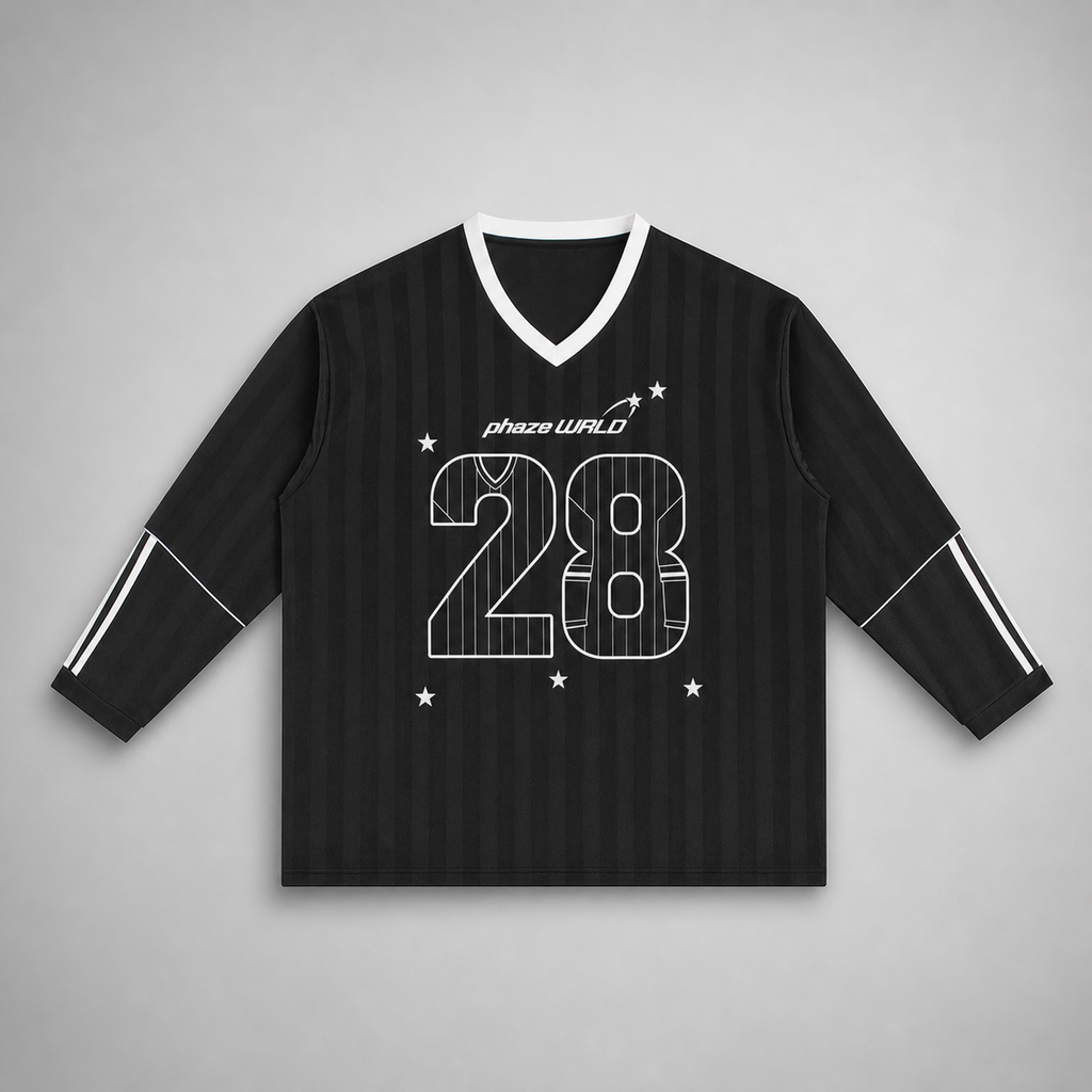 Unisex Striped Soccer Jersey