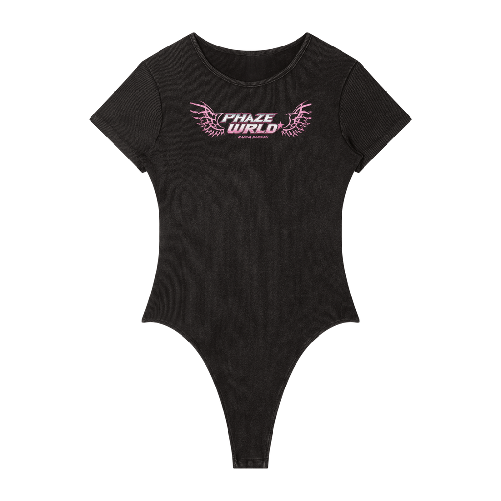Women's Mineral Wash Crewneck Bodysuit