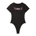 Women's Mineral Wash Crewneck Bodysuit
