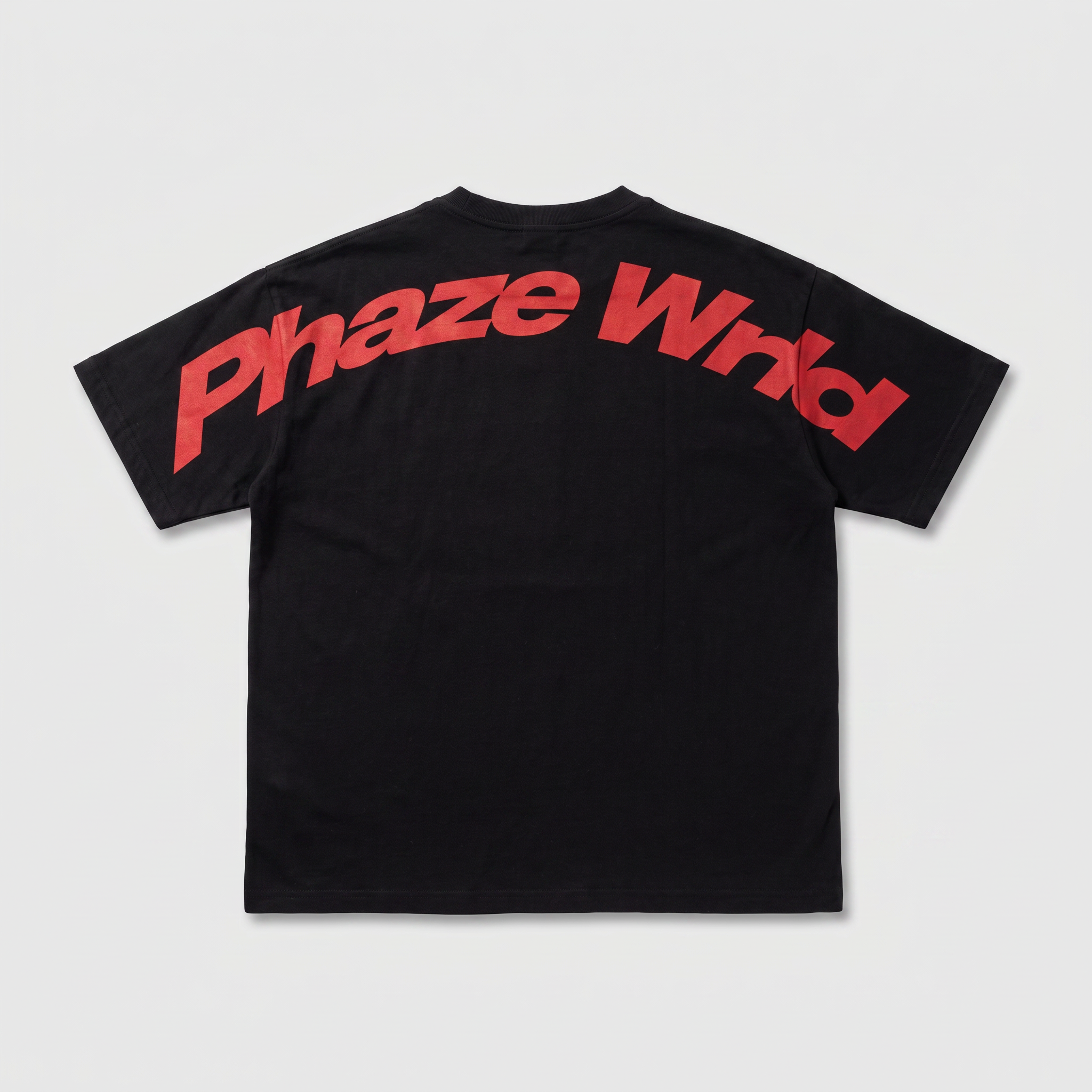 Movement Tee Red Curved Script