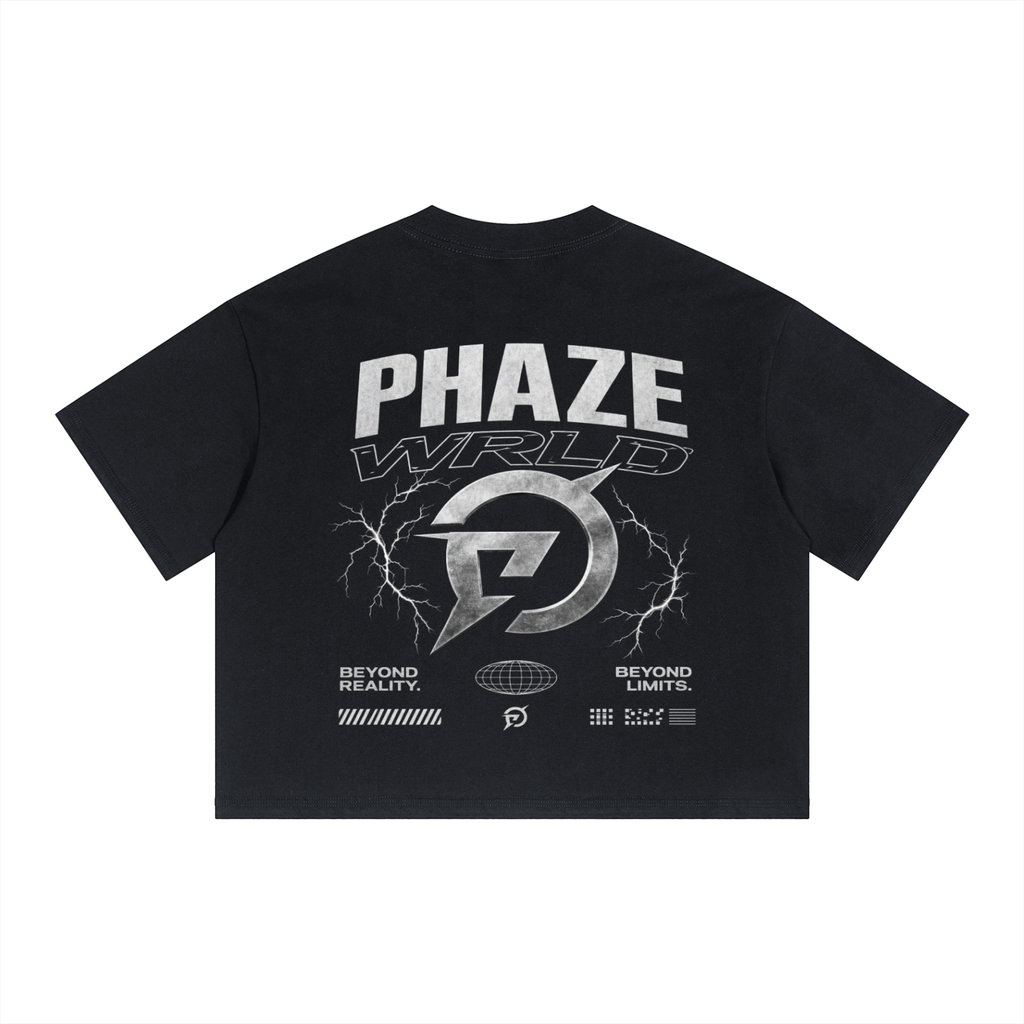 Phaze Wrld Beyond Limits Boxy Tee