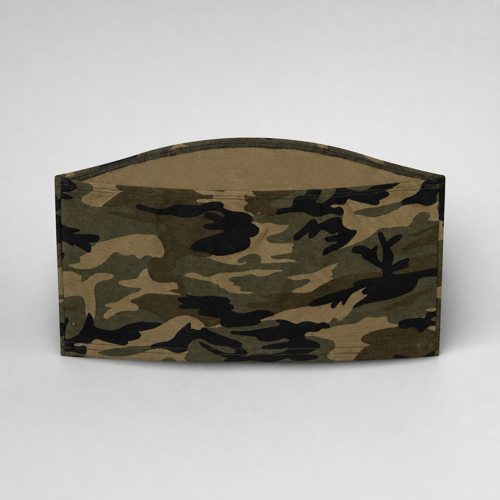 Camo Cropped Tube Top
