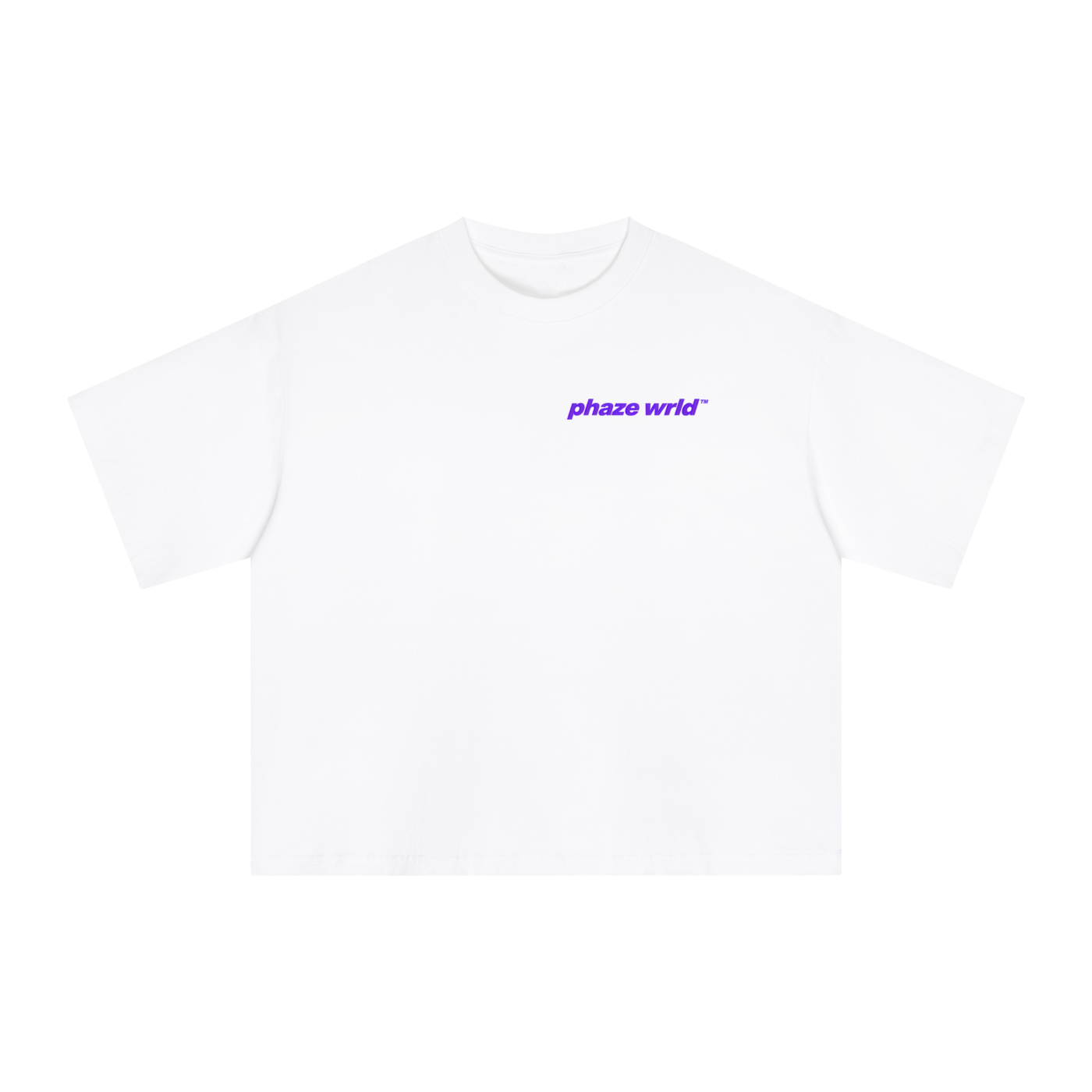 Phaze Wrld Time in Another Phase Boxy Tee