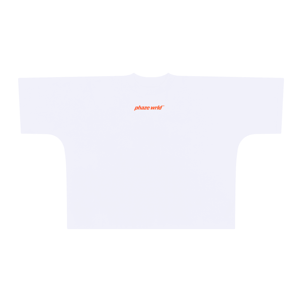 Phaze Wrld Chrome Bull Oversized Boxy Tee