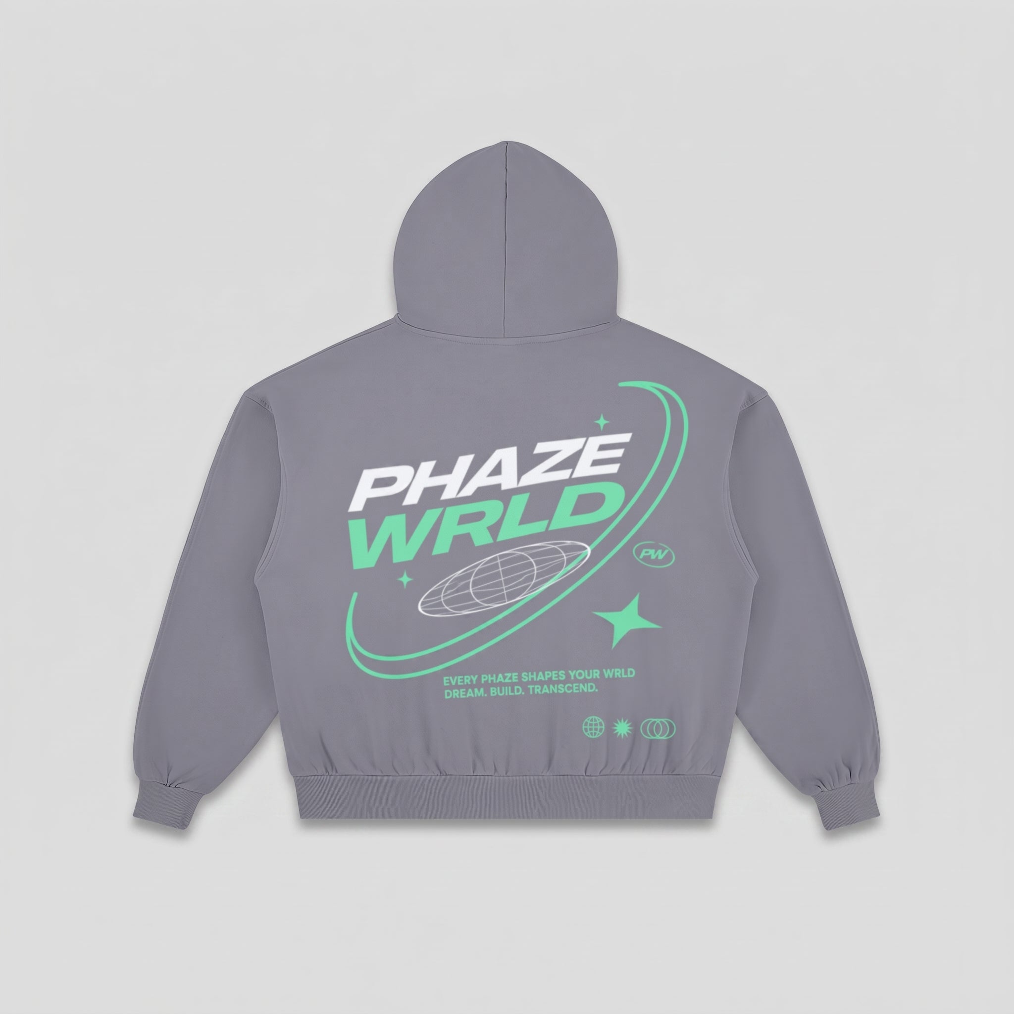 Dream. Build. Transcend. Boxy Hoodie