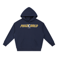 Phaze Wrld Boxy Heavyweight Hoodie Navy