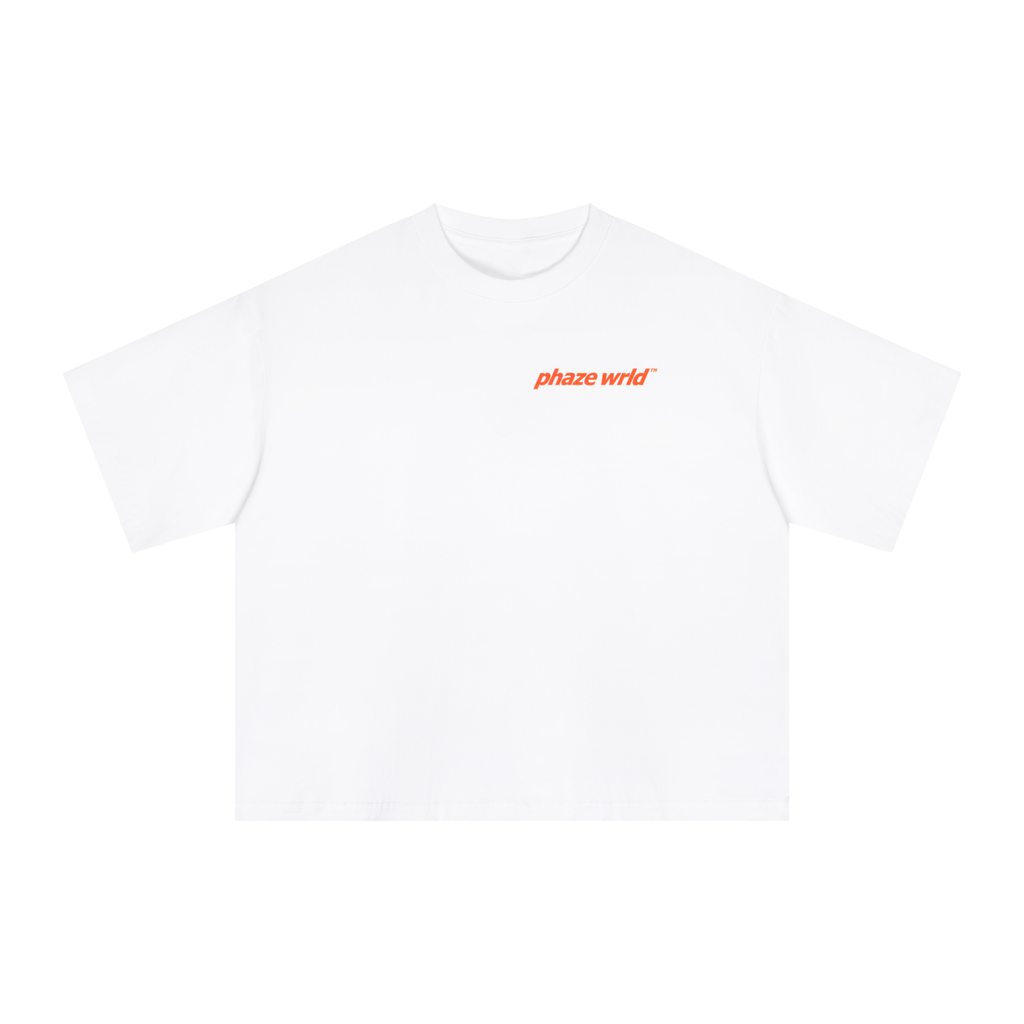 Phaze Wrld Red Scent of Another World Boxy Tee