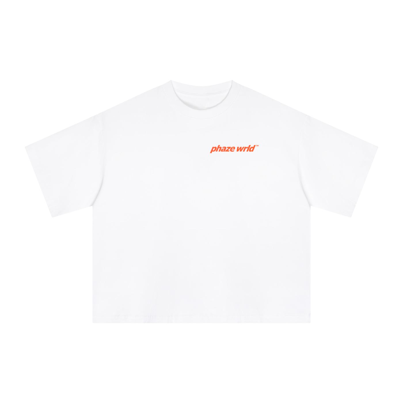 Phaze Wrld Red Scent of Another World Boxy Tee