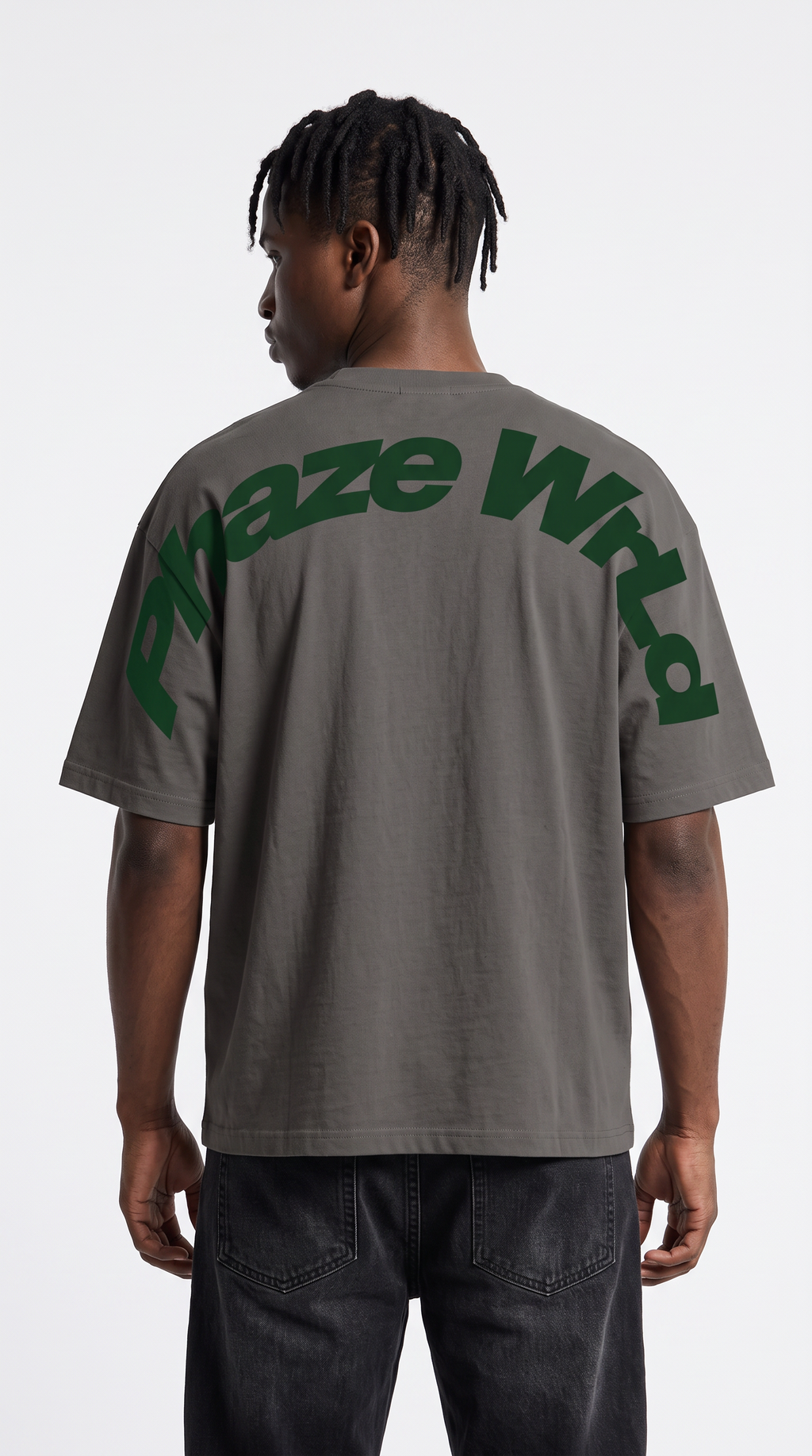 Movement Tee Forest Green Curved Script