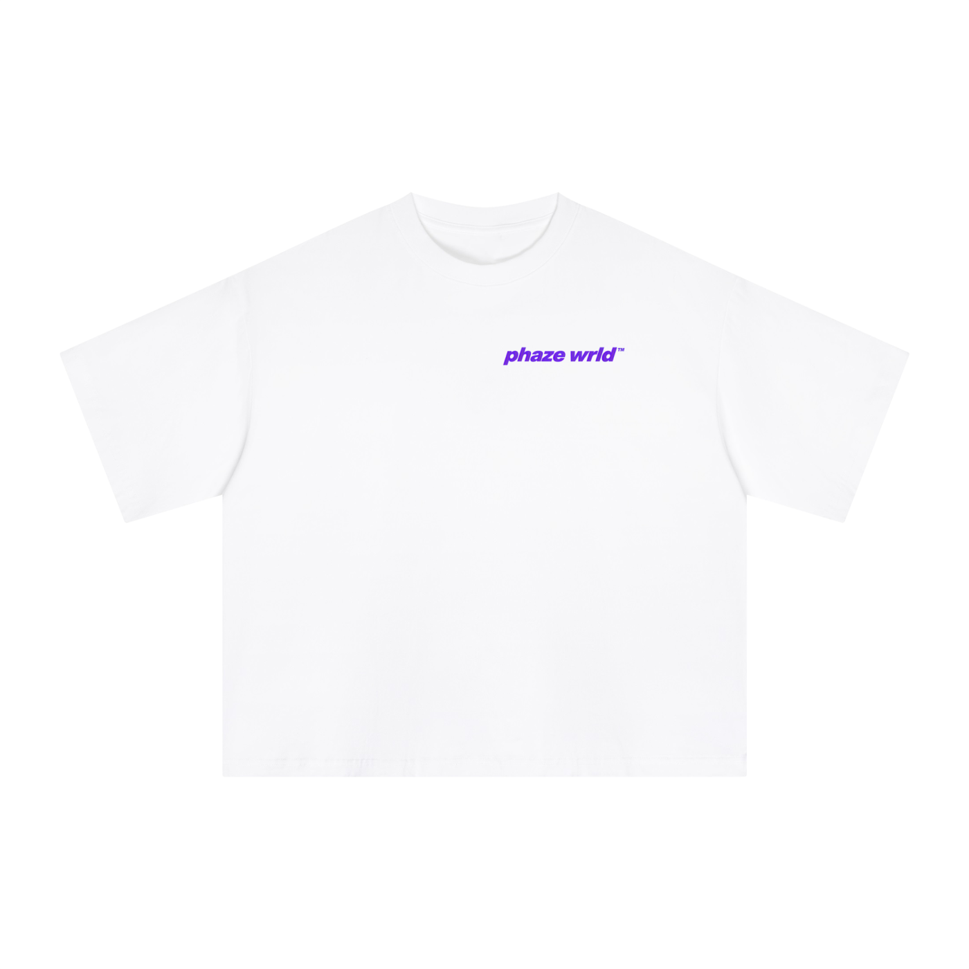 Phaze Wrld Moon Radio Boxy Tee