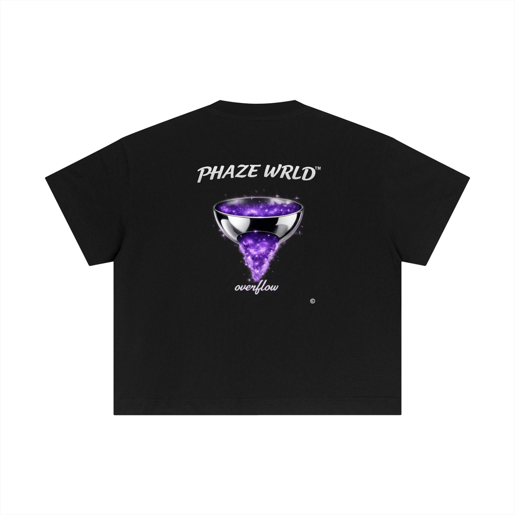 Phaze Wrld Overflow Tee Cotton Boxy T-Shirt