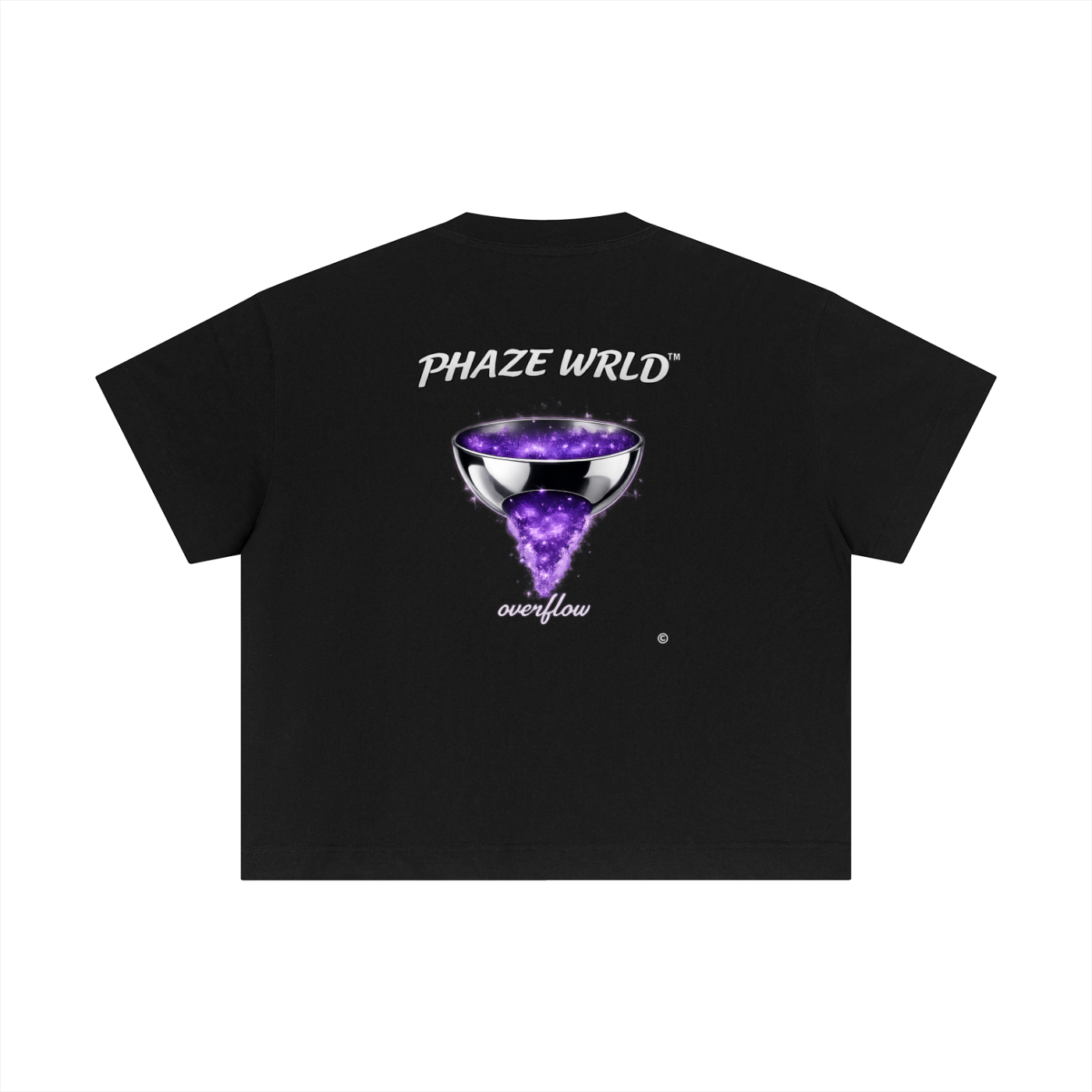 Phaze Wrld Overflow Tee Cotton Boxy T-Shirt
