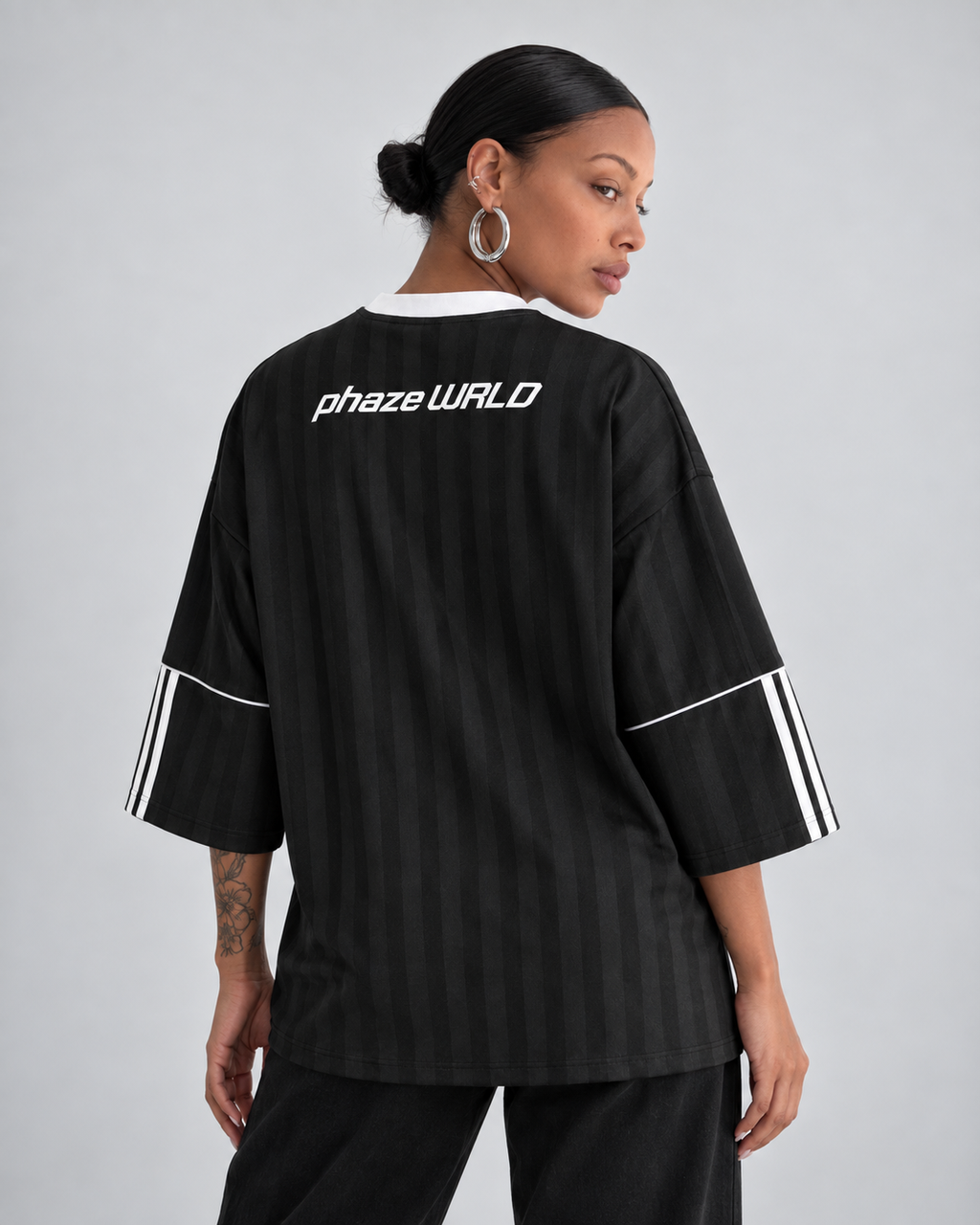 Unisex Striped Soccer Jersey