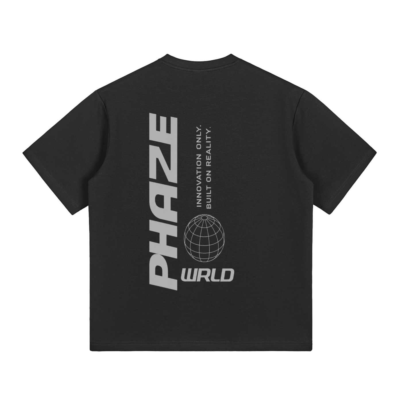 Phaze Wrld Essential Cooling Performance T-Shirt - Black