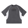 Phaze Wrld Snake Crescent Raglan Contrast T-Shirt