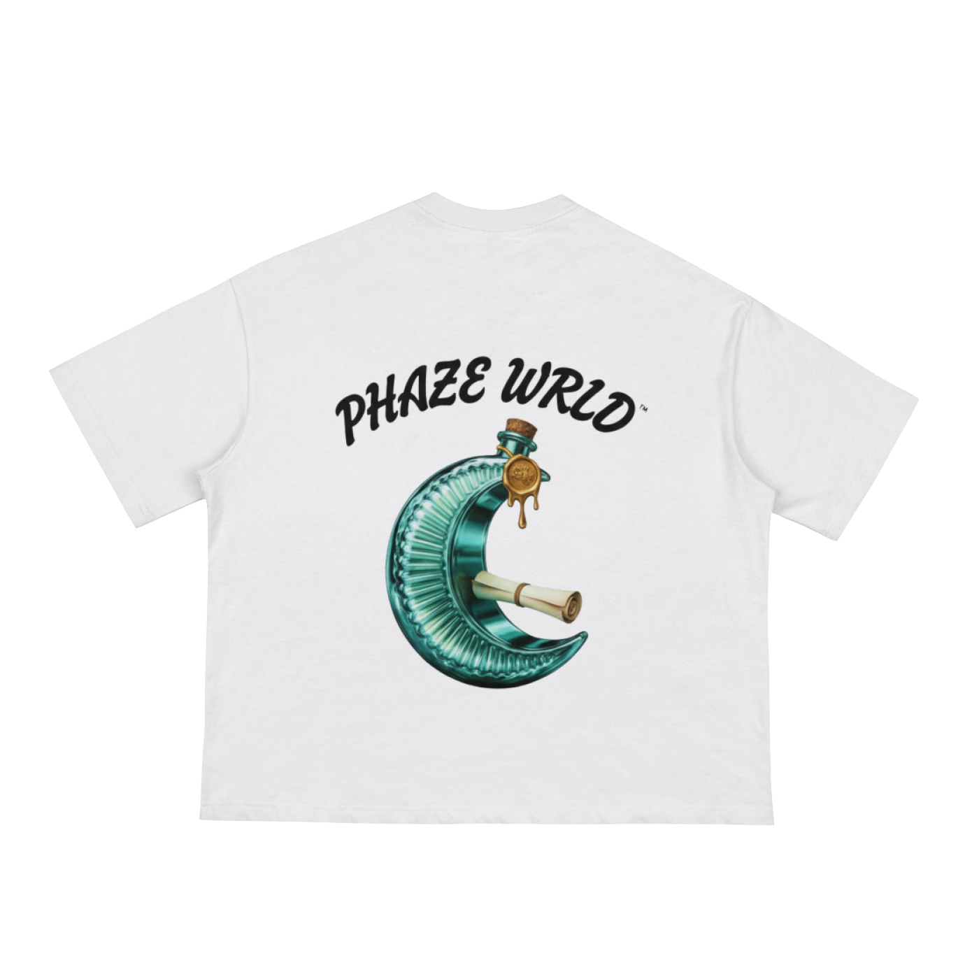 Phaze Wrld Lunar Seal Loose Boxy T-Shirt
