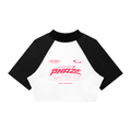 Built Different White Crop T-Shirt