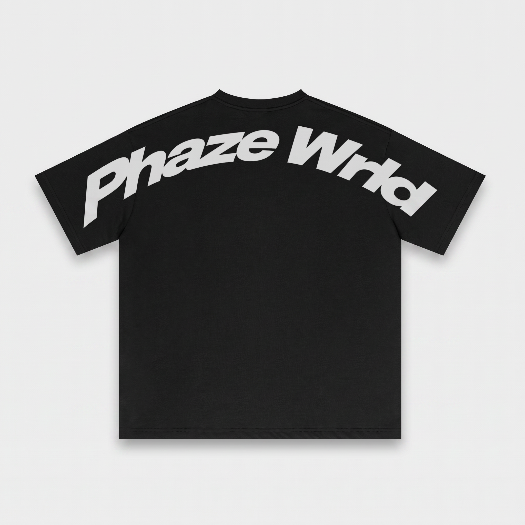 Movement Tee White Curved Script