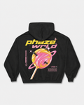 Forever Evolving Candy Planet Graphic Boxy Hoodie