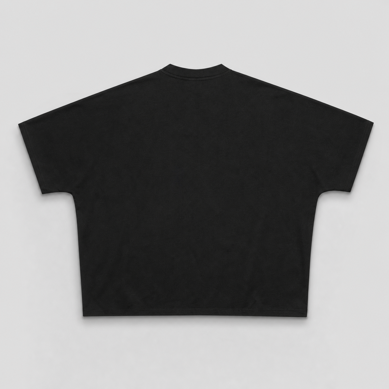 Scripted Black Batwing Sleeve T-shirt