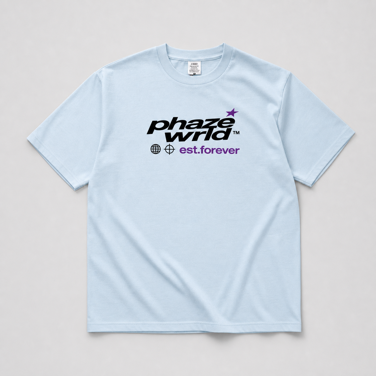 Purple Apple Graphic T-Shirt