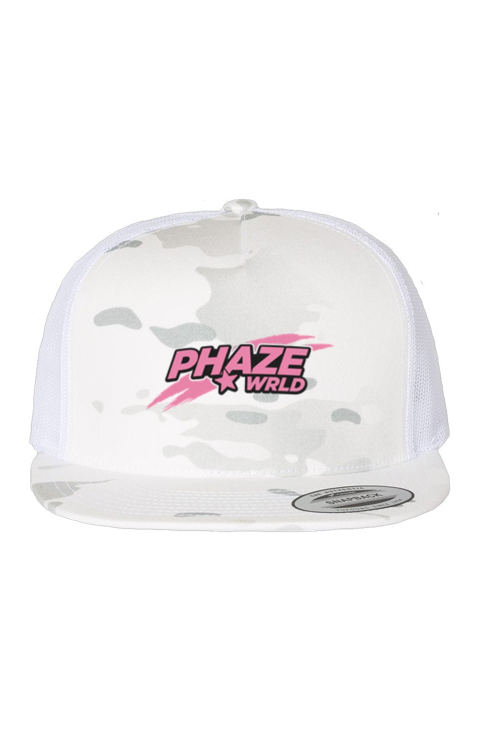 Phaze Wrld Multicam Alpine/ White Trucker Cap