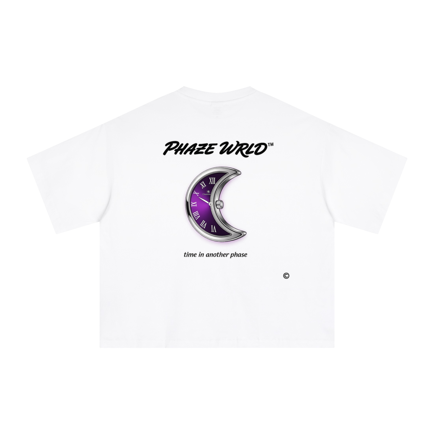 Phaze Wrld Time in Another Phase Boxy Tee
