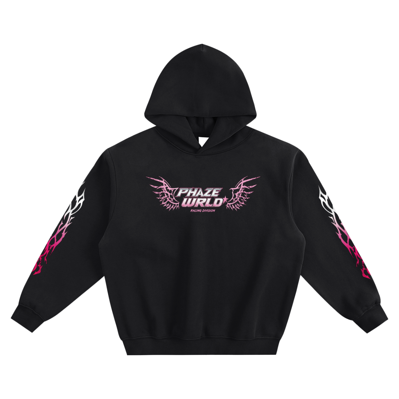 Phaze Wrld Street Angel Racing Boxy Hoodie
