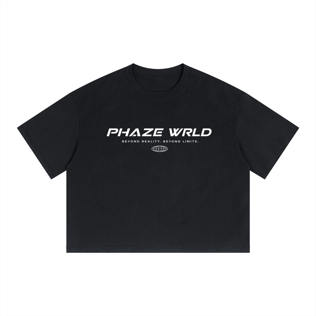 Phaze Wrld Beyond Limits Boxy Tee