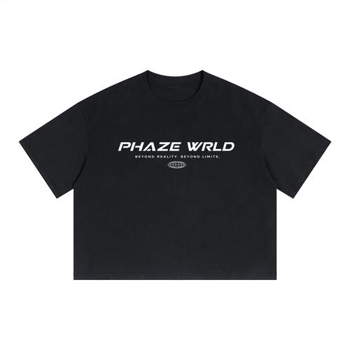 Phaze Wrld Beyond Limits Boxy Tee