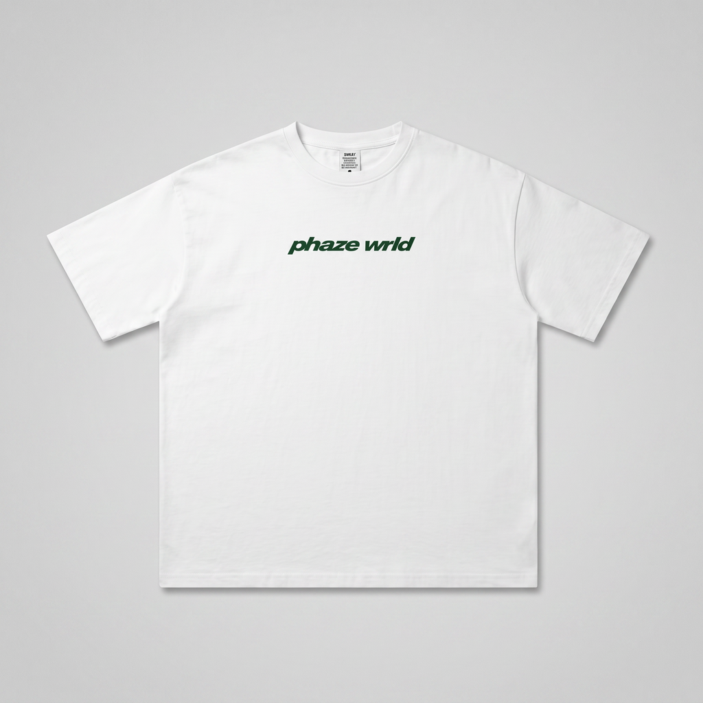 Movement Tee Forest Green Curved Script