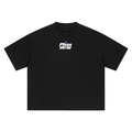 Phaze Wrld Purple Planet Boxy Oversized T-Shirt