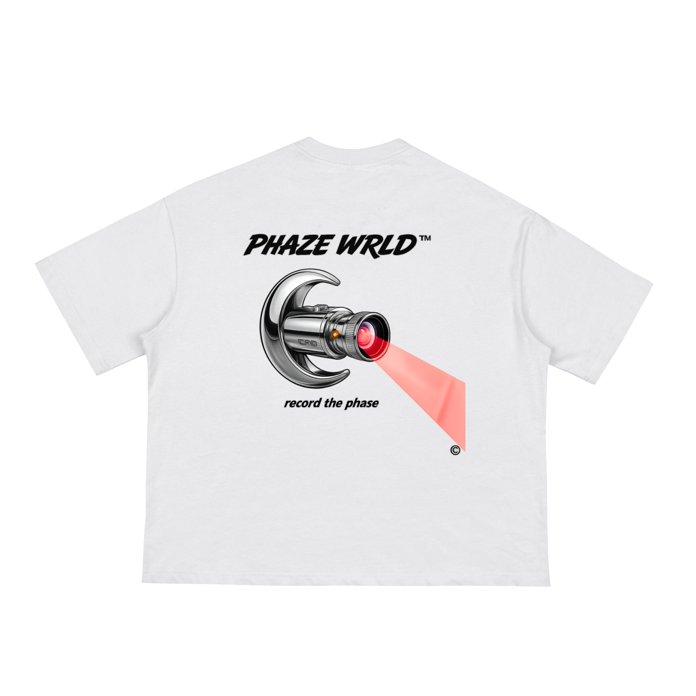 Record the Phase Loose Boxy Tee