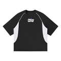 Phaze Wrld The Real Know Contrast Raglan T-Shirt