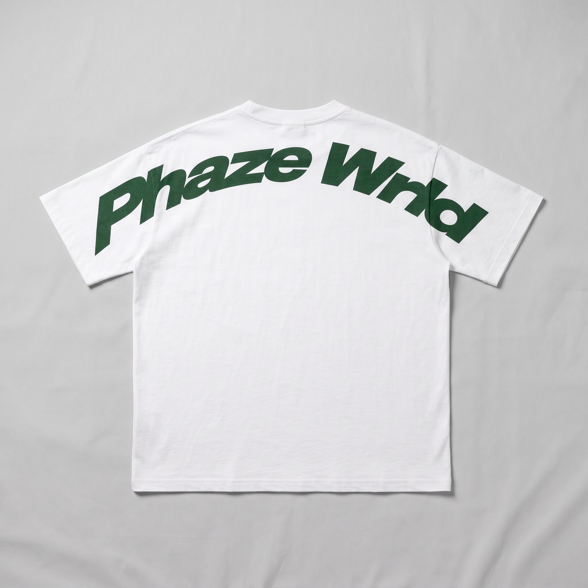 Movement Tee Forest Green Curved Script