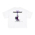 Phaze Wrld Purple Scent of Another World Boxy Tee