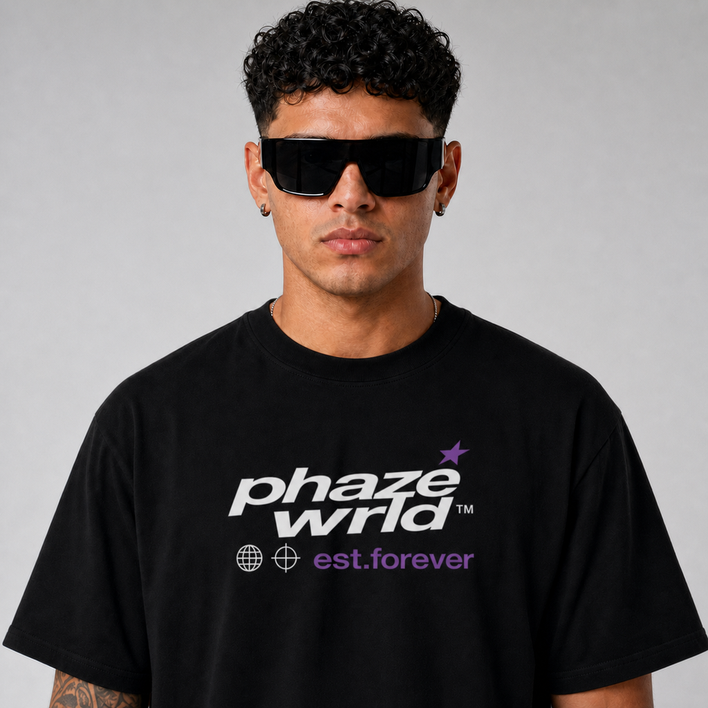 Purple Grenade Graphic T-Shirt