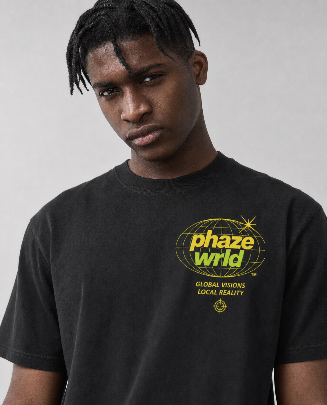 Danger Vibe Smiley Graphic T-Shirt