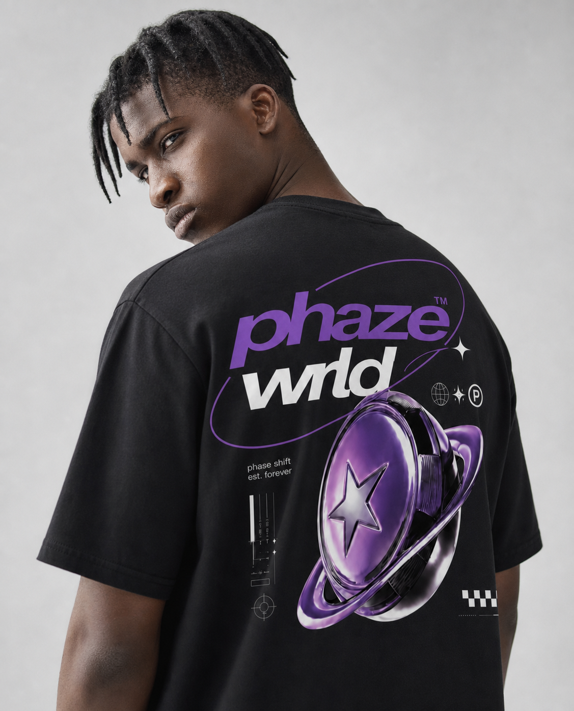 Phase Shift Graphic T-Shirt
