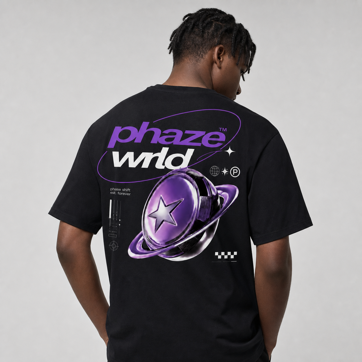 Phase Shift Graphic T-Shirt