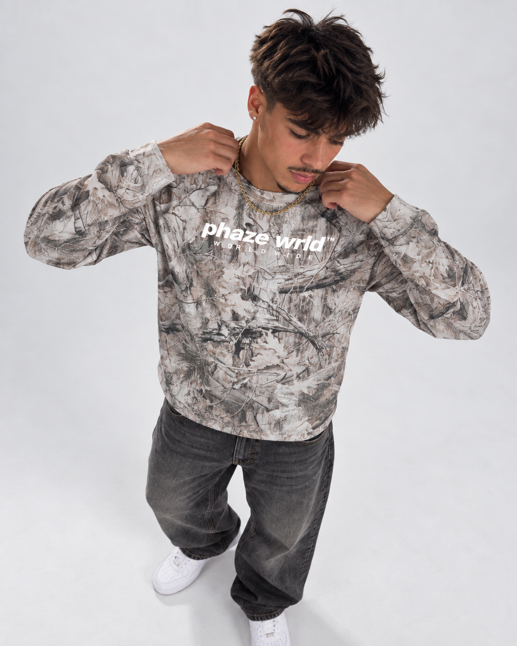 Worldwide Tree Camo Waffle T-Shirt
