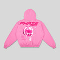 Lost In The Phaze Pink Boxy Hoodie