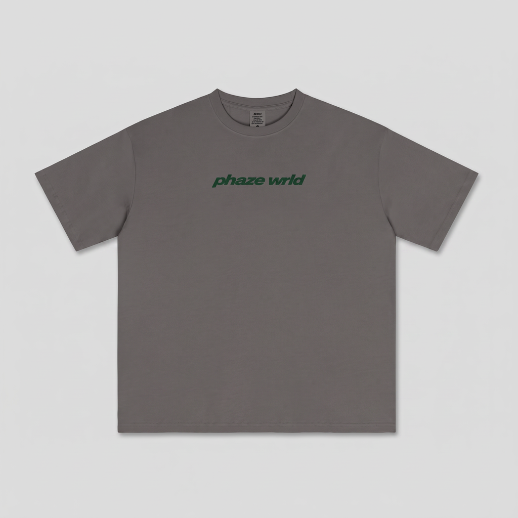 Movement Tee Forest Green Curved Script