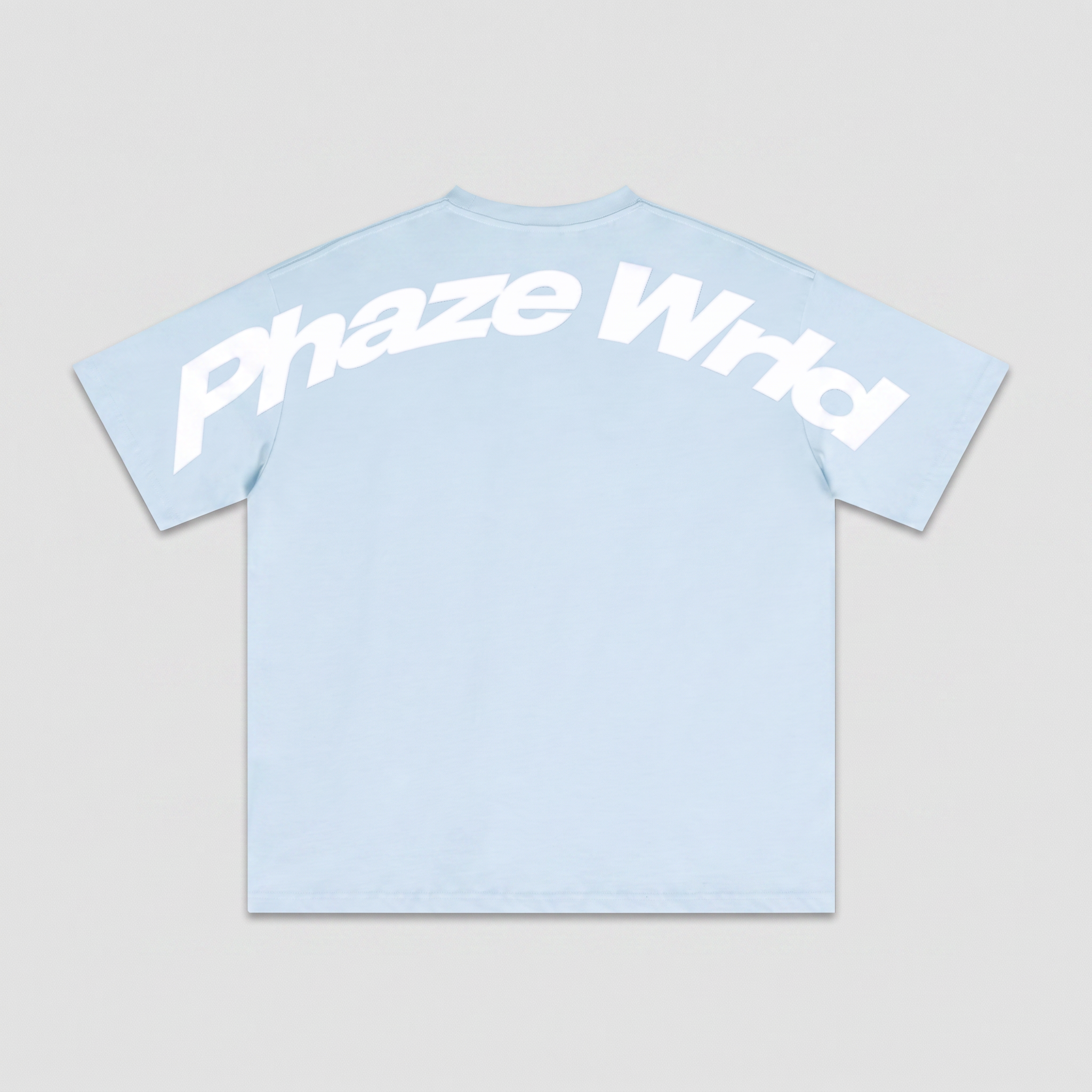Movement Tee White Curved Script
