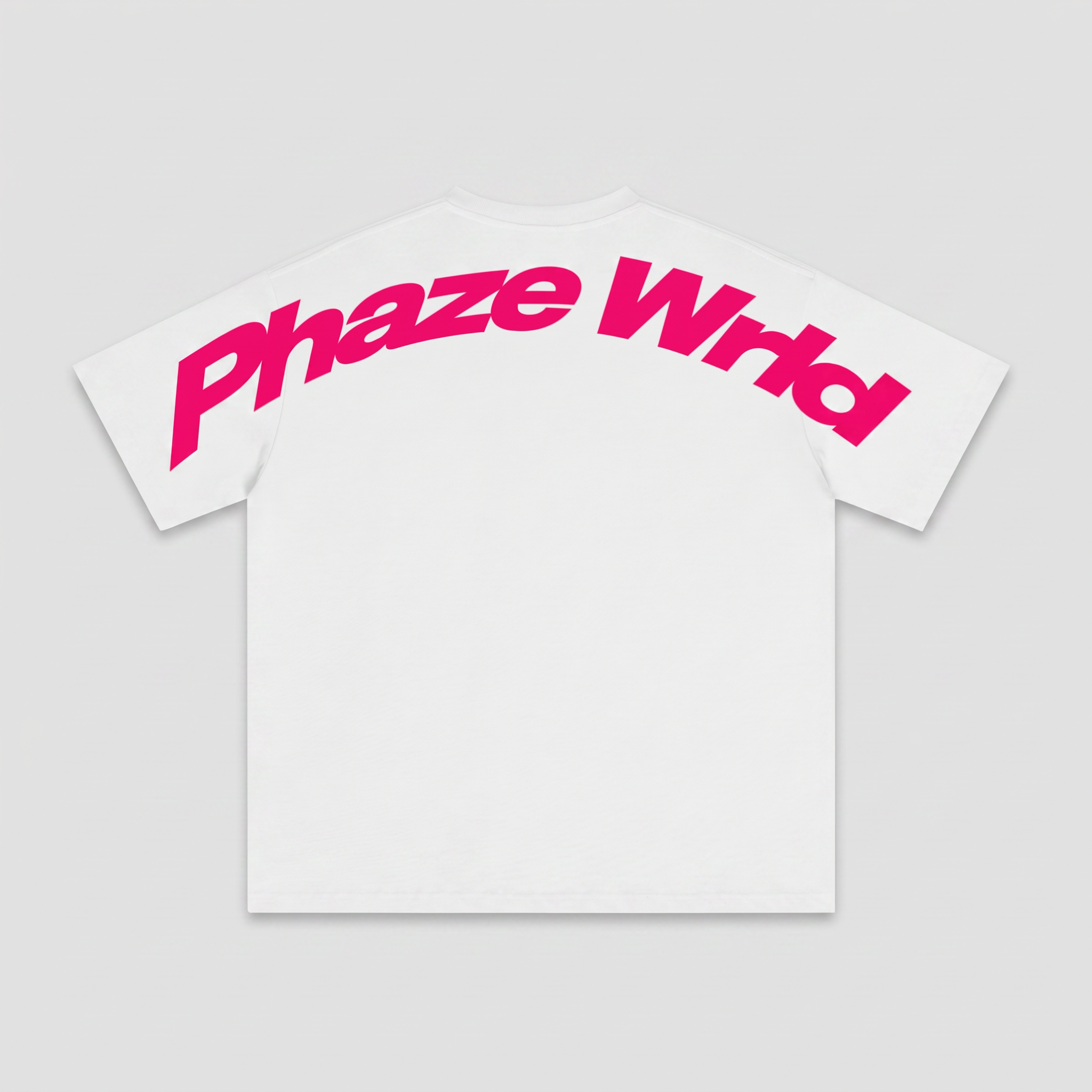 Movement Tee Pink Curved Script