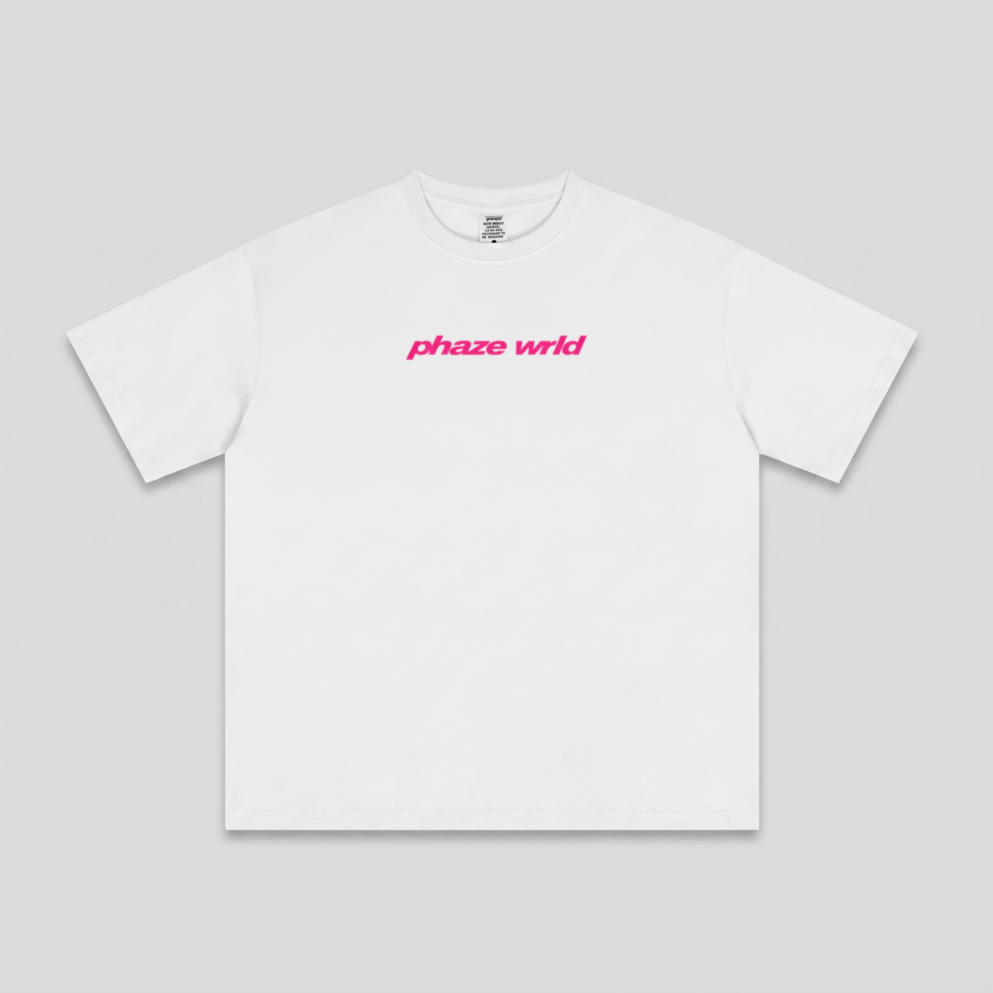 Movement Tee Pink Curved Script